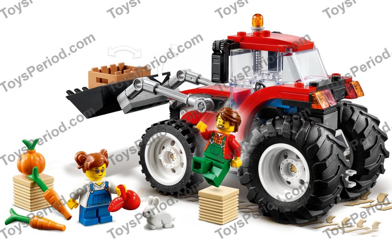 LEGO 60287 Tractor Set Parts List