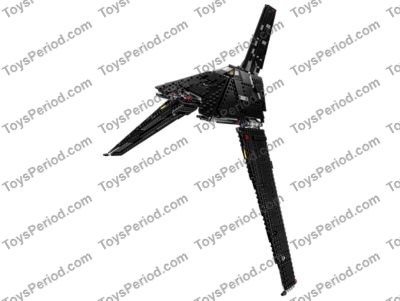 LEGO 75156 Krennic's Imperial Shuttle Set Parts List