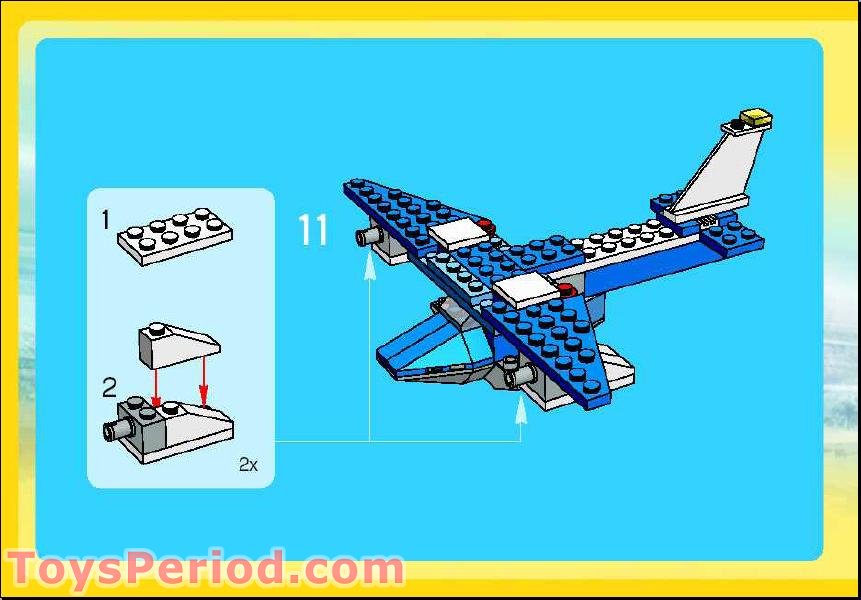 LEGO 7212 Sky Squad Instructions and Parts List
