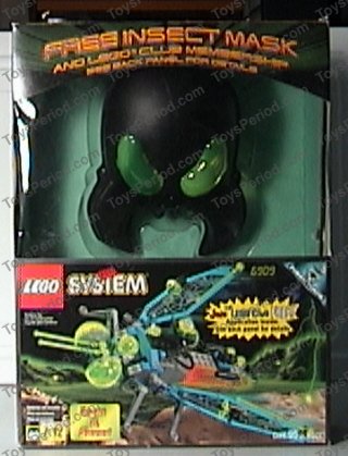 LEGO 6909 Sonic Stinger with Promotional Mask Instructions and