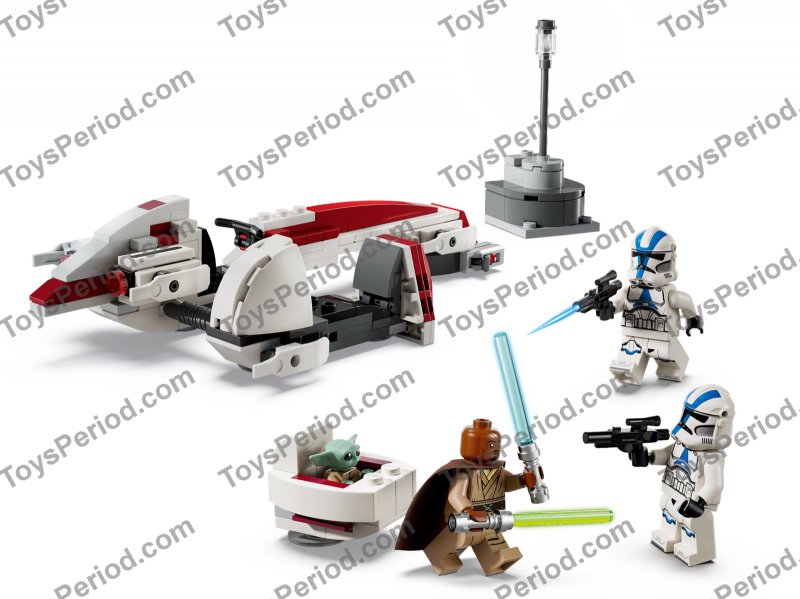 LEGO 75378 BARC Speeder Escape Set Parts List