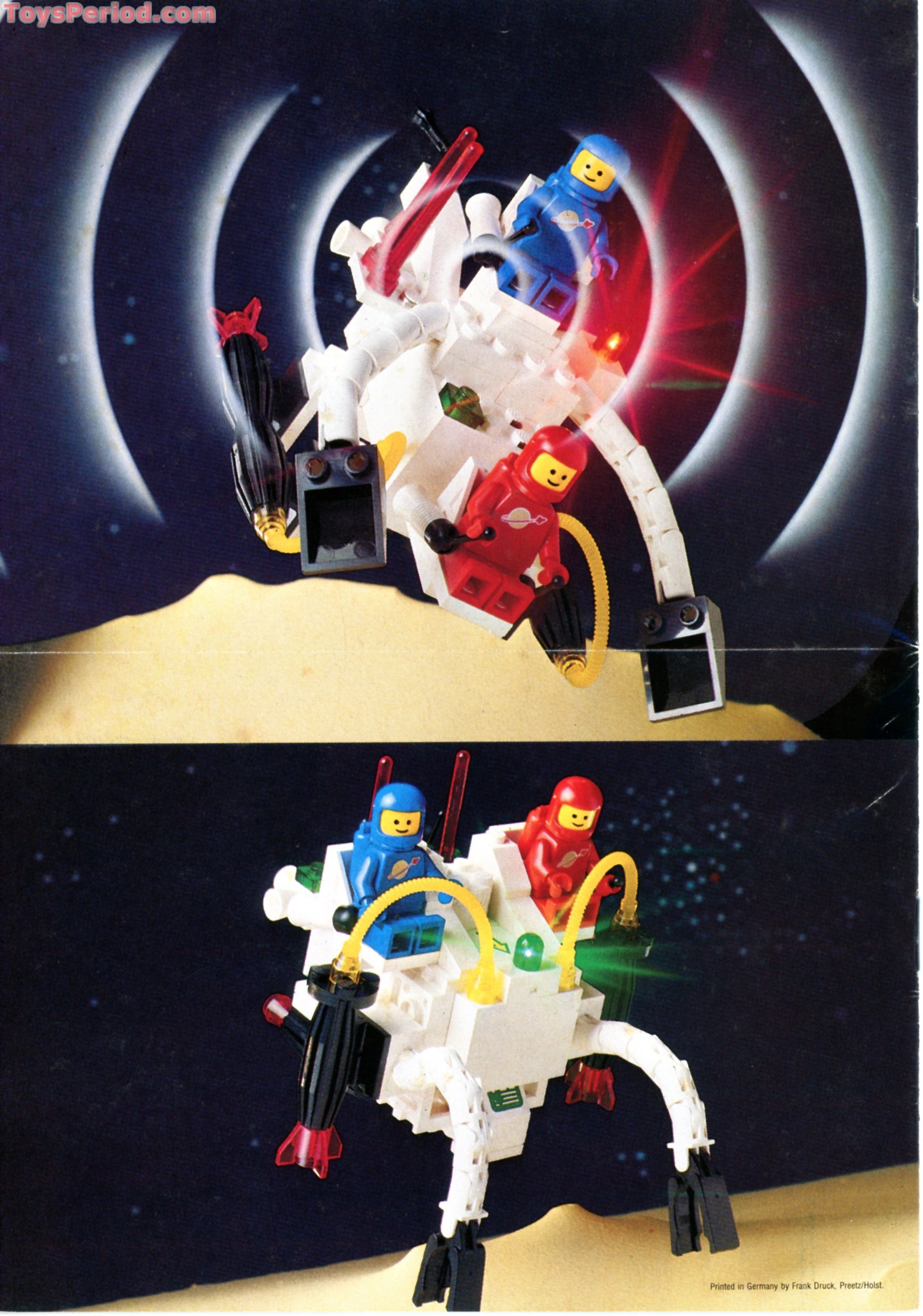 LEGO 6750 Light and Sound Sonic Robot Instructions and Parts List