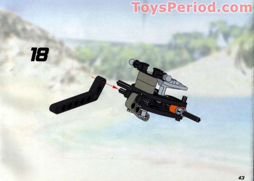 LEGO 8468 Power Crusher Instructions and Parts List