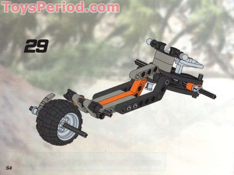 LEGO 8468 Power Crusher Instructions and Parts List