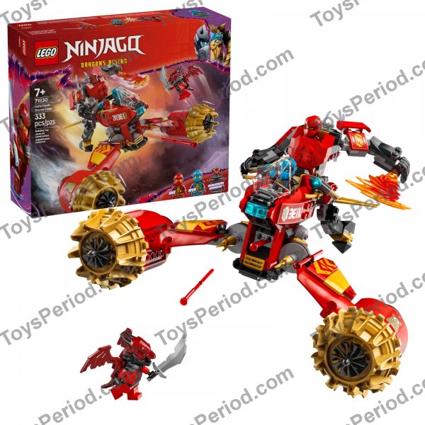 LEGO 71830 Kai's Mech Storm Rider Set Parts List