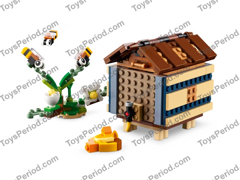 LEGO 31143 Birdhouse Set Parts List