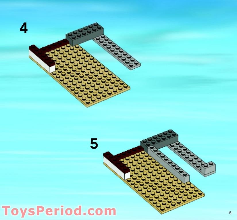 LEGO 4644 Marina Instructions and Parts List