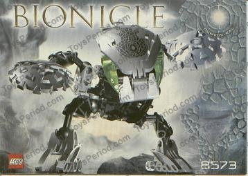 LEGO 8573 Nuhvok-Kal Instructions and Parts List