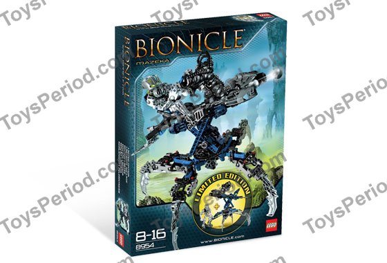 LEGO 8954 Mazeka Instructions and Parts List