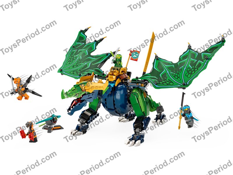LEGO 71766 Lloyd's Legendary Dragon Set Parts List