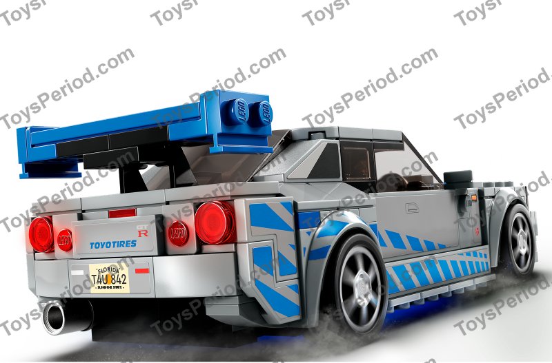 LEGO 76917 2 Fast 2 Furious Nissan Skyline GT-R Set Parts List