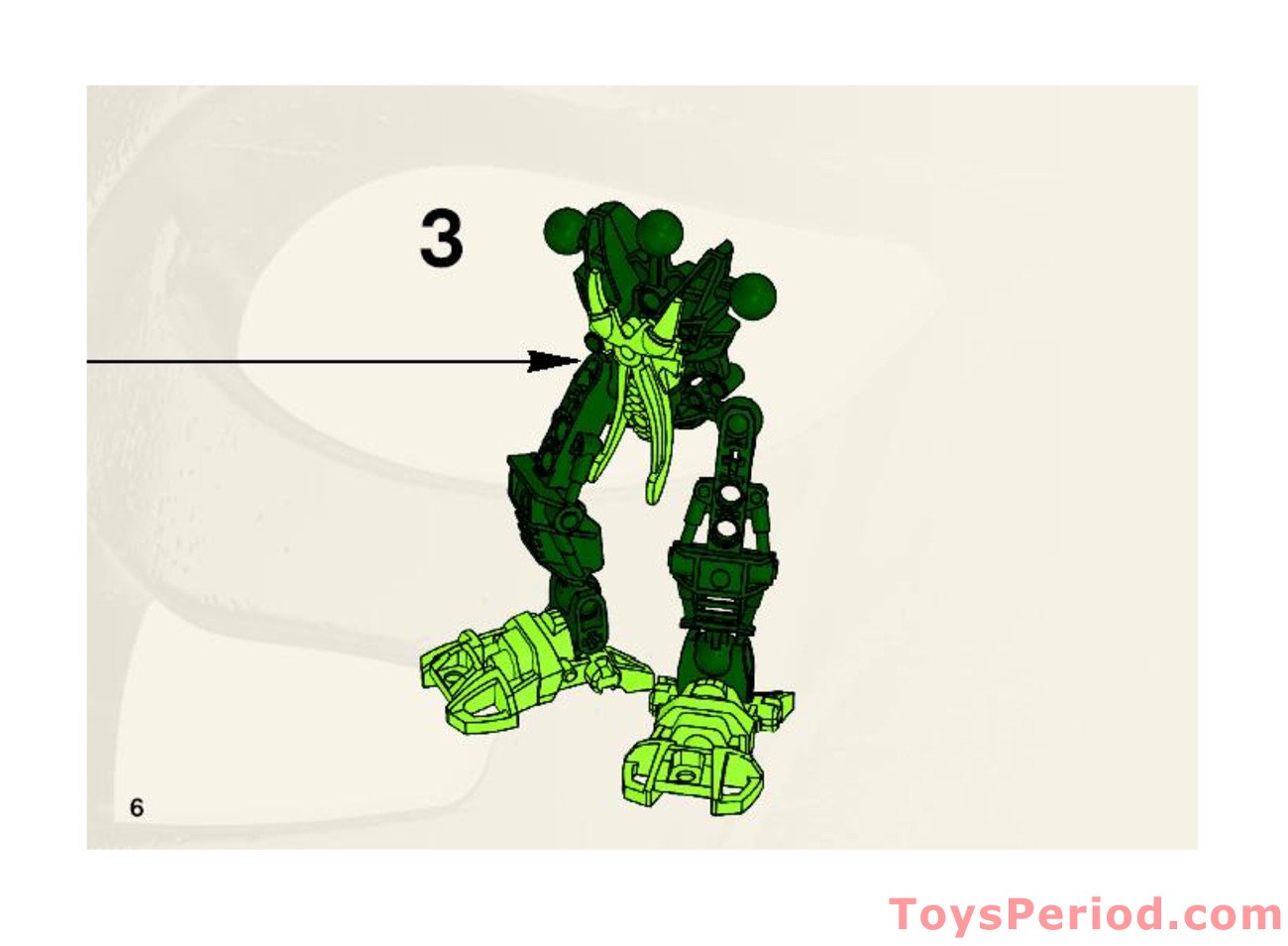 LEGO 7117 Bionicle Stars - Gresh Set Parts Inventory and Instructions -  LEGO Reference Guide