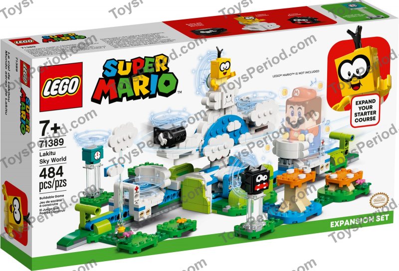 LEGO 71389 Lakitu Sky World - Expansion Set Parts List