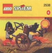 LEGO 2538 Shell Promotional Set, Fright Knights Crossbow Flamer