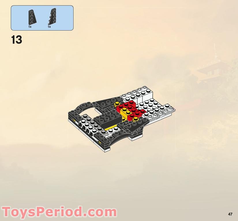 LEGO 2506 Skull Truck Instructions and Parts List