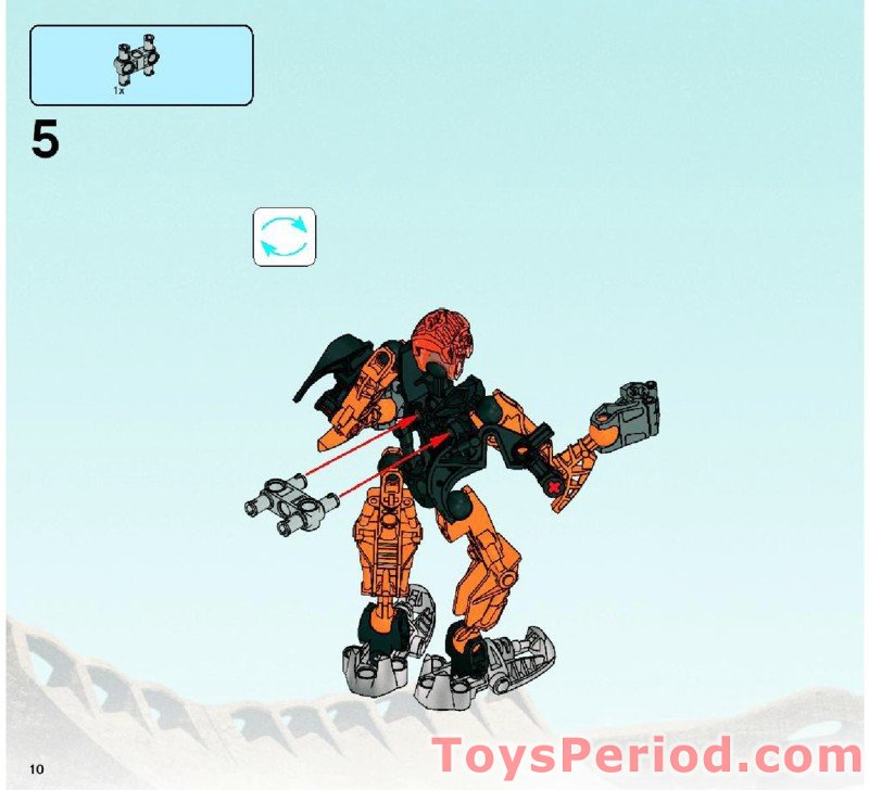 LEGO 8994 Baranus V7 Instructions and Parts List