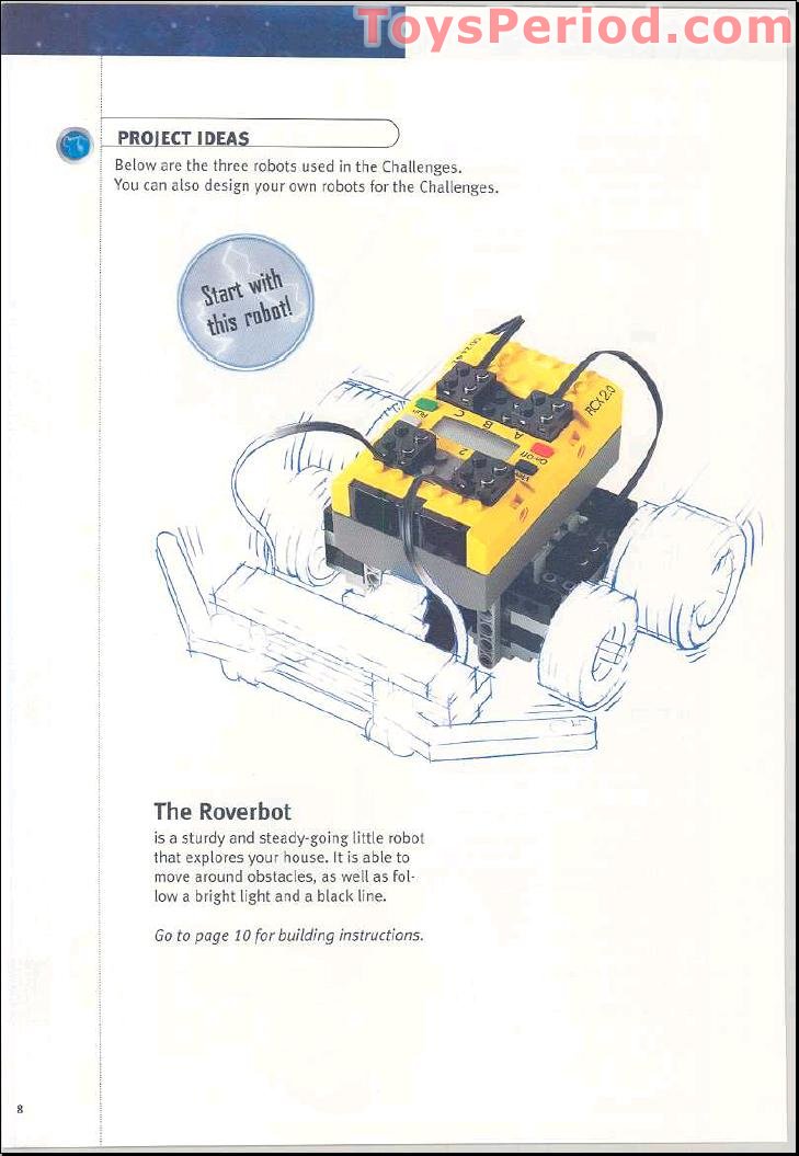 LEGO 3804 Robotics Invention System, Version 2.0 Instructions and Parts ...