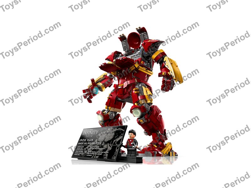 LEGO 76210 Hulkbuster Set Parts List