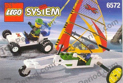 LEGO 6572 Wind Runners Instructions and Parts List