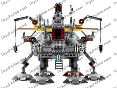 LEGO 75157 Captain Rex's AT-TE Set Parts List