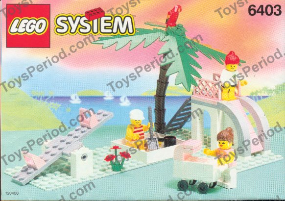 LEGO 6403 Paradise Playground Instructions and Parts List