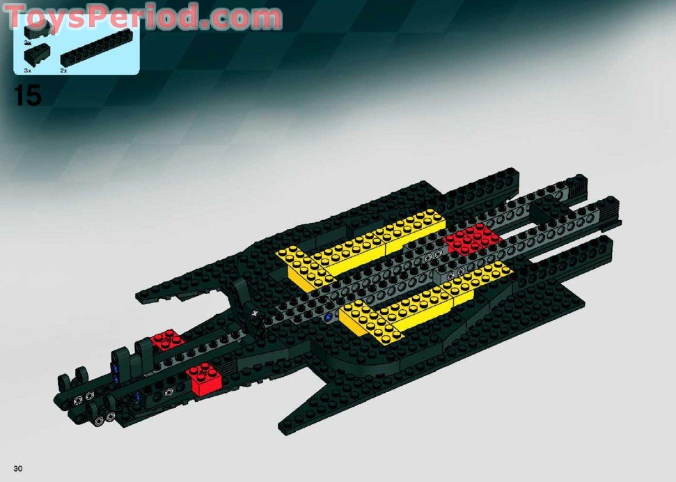 34ルート  +1 LEGO 8157 Ferrari F1 1:9 Instructions and Parts List
