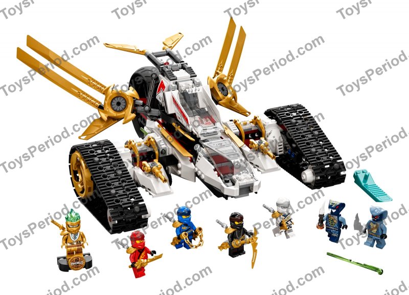 LEGO 71739 Ultra Sonic Raider Set Parts List
