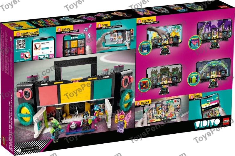 LEGO 43115 The Boombox Set Parts List