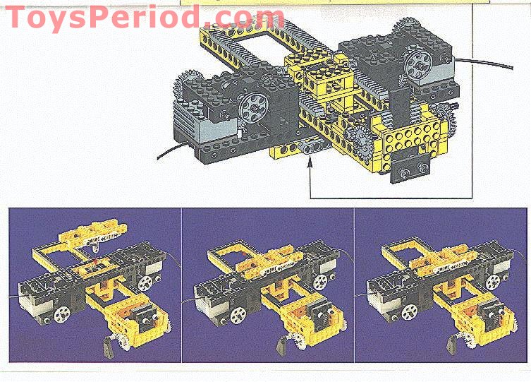 LEGO 8094 Technic Control Center Instructions and Parts List
