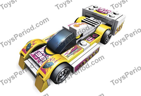 LEGO 8131 Raceway Rider Instructions and Parts List