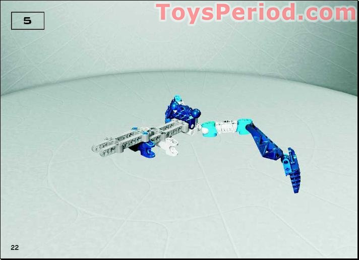 LEGO 8743 Visorak Boggarak Set Parts 