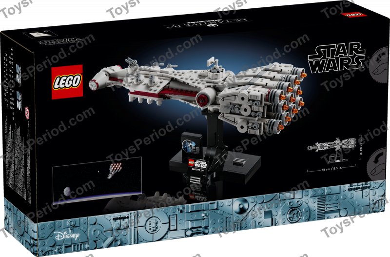 LEGO 75376 Tantive IV Set Parts List