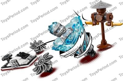 LEGO 70683 Spinjitzu Slam - Zane Set Parts List