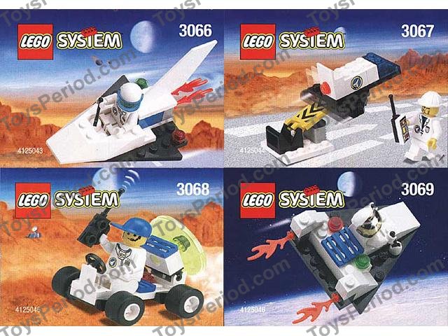 LEGO kabspace Kabaya Space Port 4-Pack (Boxed 3066,3067,3068,3069