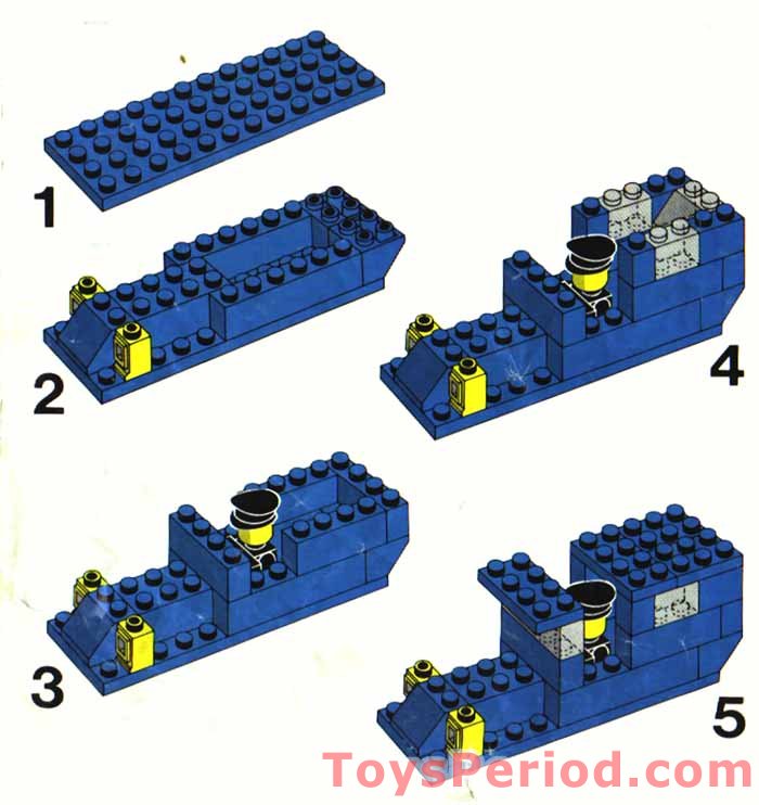 LEGO 4001 Universal Building Set Set Parts Inventory and Instructions