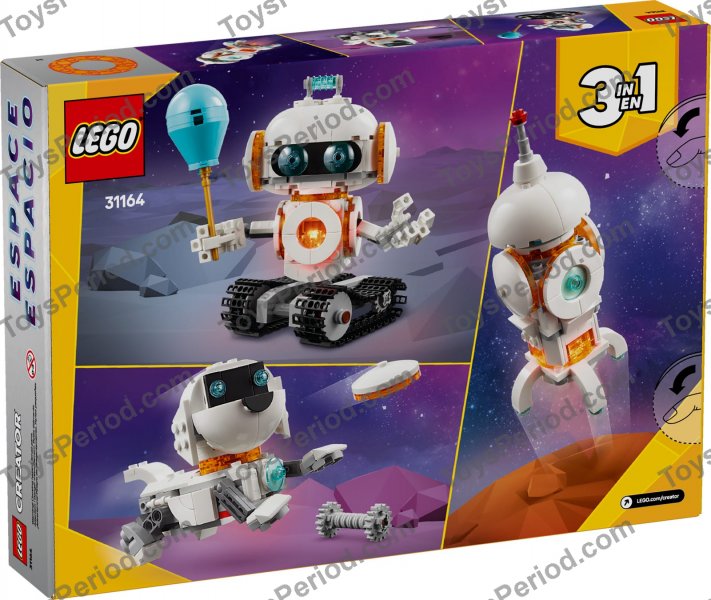 LEGO 31164 Space Robot Set Parts List
