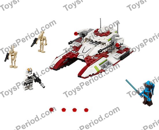 いふう LEGO 75182 Republic Fighter Tank Set Parts List