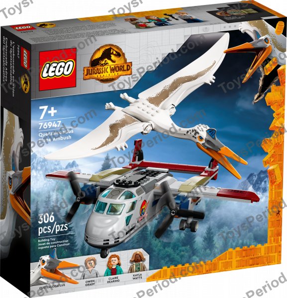 LEGO 76947 Quetzalcoatlus Plane Ambush Set Parts List