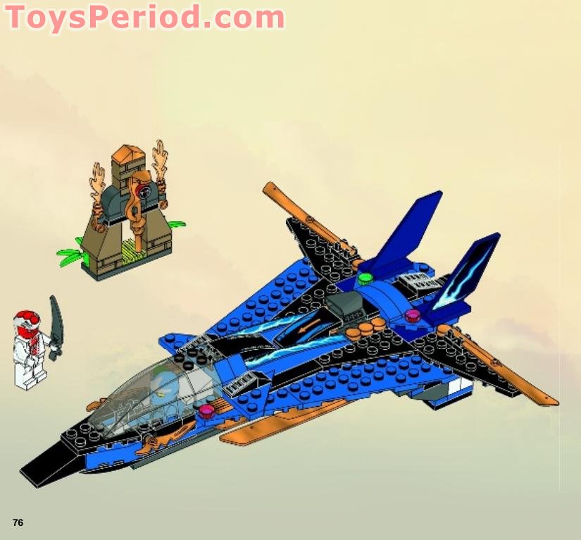LEGO 9442 Jay's Storm Fighter Instructions and Parts List