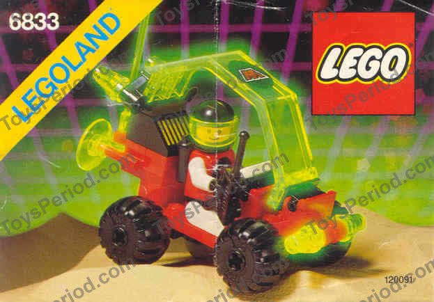 LEGO 6833 Beacon Tracer Instructions and Parts List