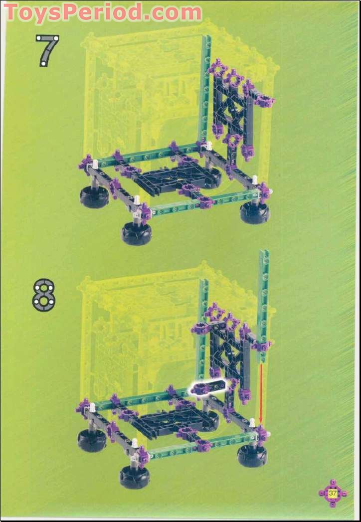 LEGO 3591 Heli-Transport (Rota-Beast) Instructions and Parts List
