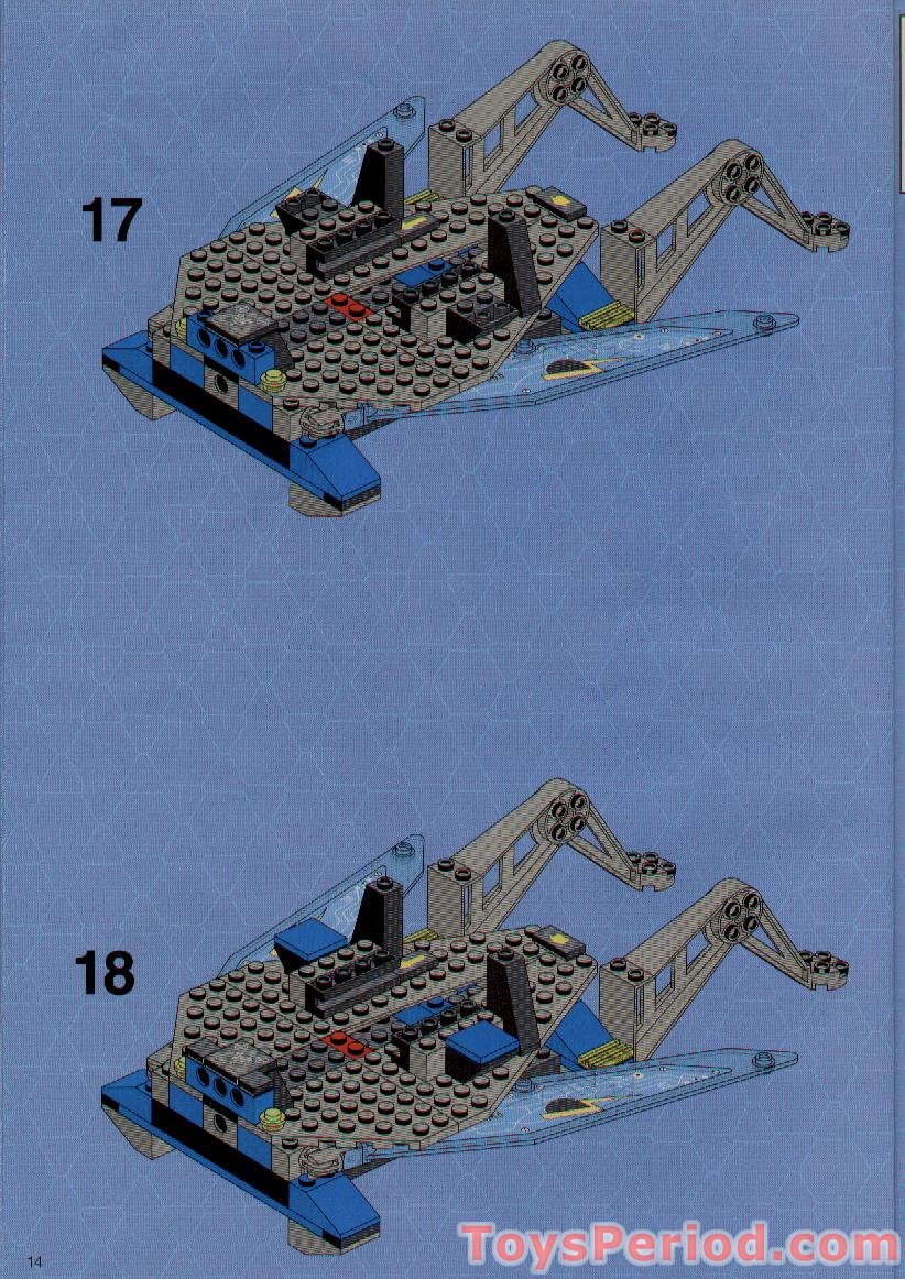 LEGO 6969 Celestial Stinger Instructions and Parts List