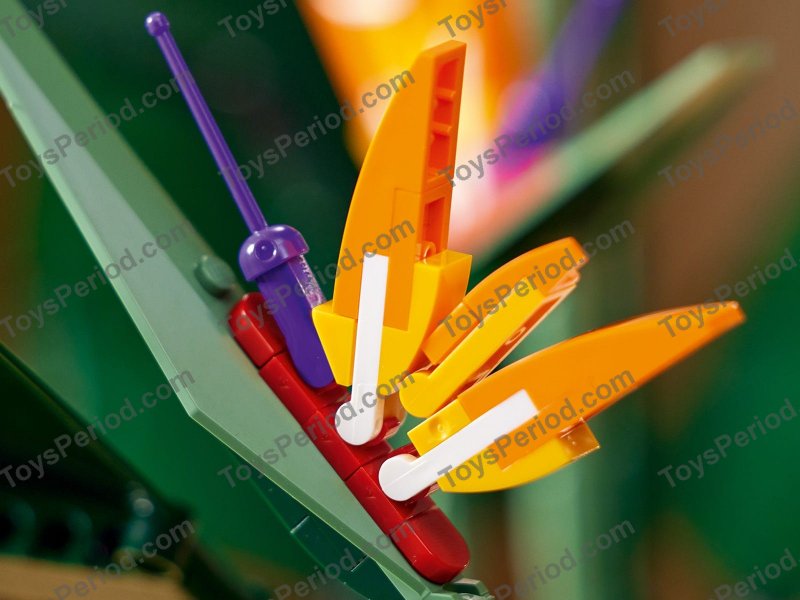 LEGO 10289 Bird of Paradise Set Parts List