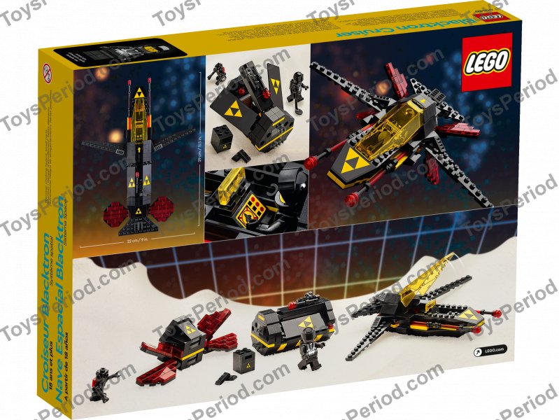 LEGO 40580 Blacktron Cruiser Set Parts List