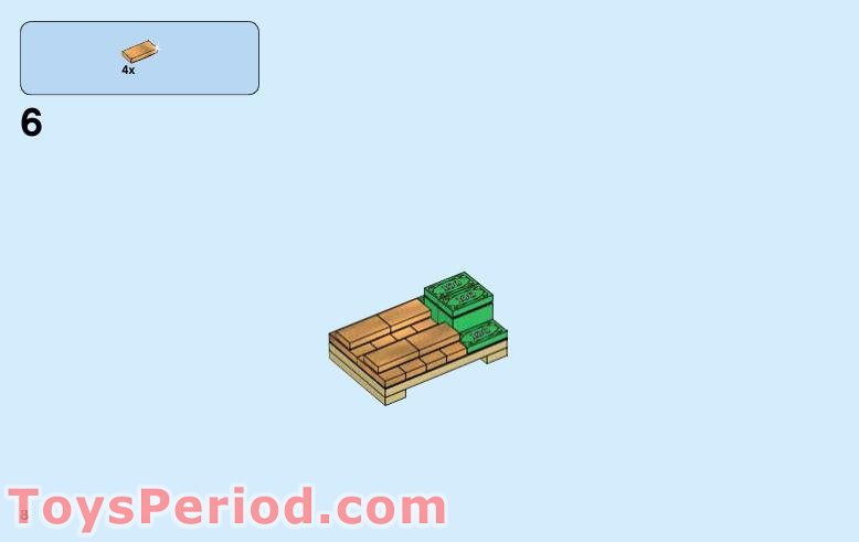 LEGO 60198 Cargo Train Instructions and Parts List