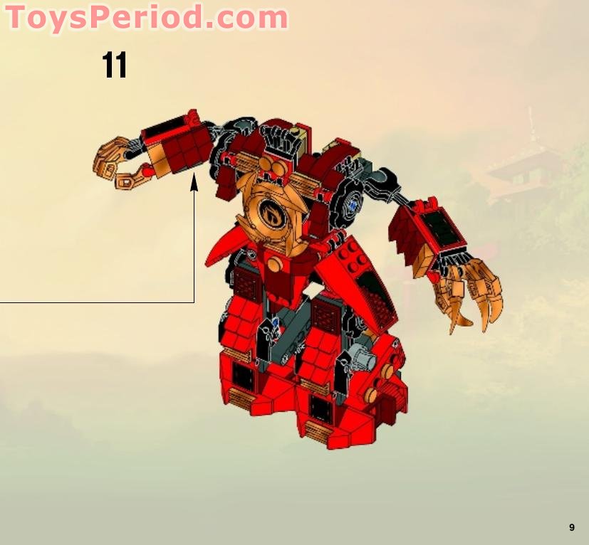 サムライ LEGO 9448 Ninjago Rise of the Snakes Samurai Mech | BrickEconomy