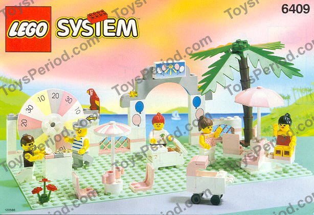 LEGO 6409 Island Arcade Instructions and Parts List
