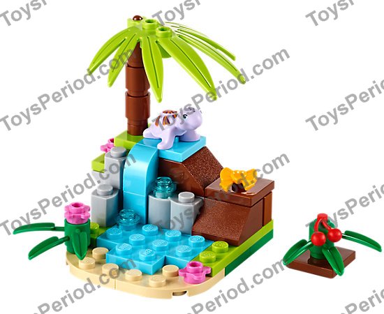 海出品 LEGO 41041 Turtle's Little Paradise Set Parts List