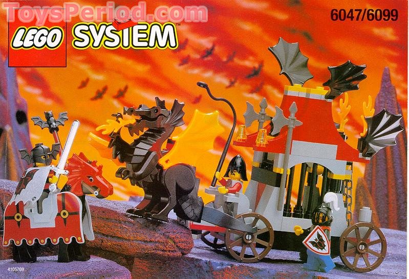 LEGO 6047 Traitor Transport Instructions and Parts List