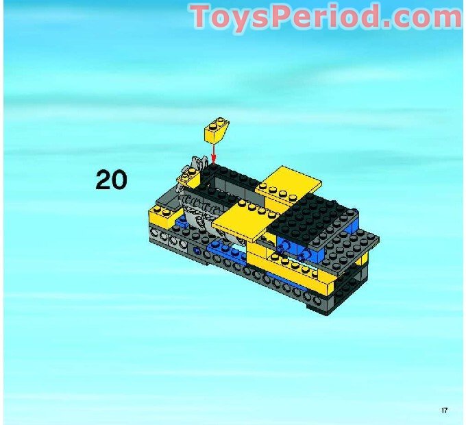 LEGO 7685 Dozer Set Parts Inventory and Instructions - LEGO Reference Guide